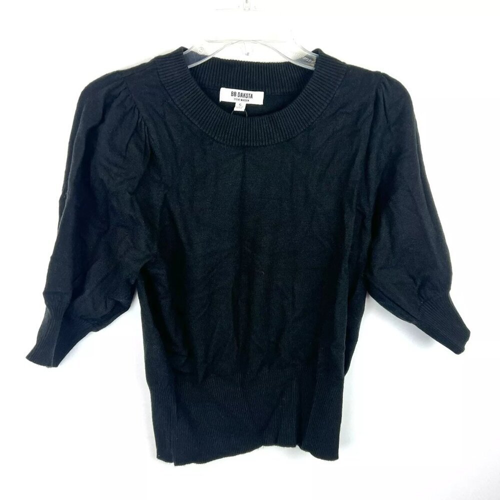 BB Dakota Women’s Black 3/4 Sleeve Top Size Small